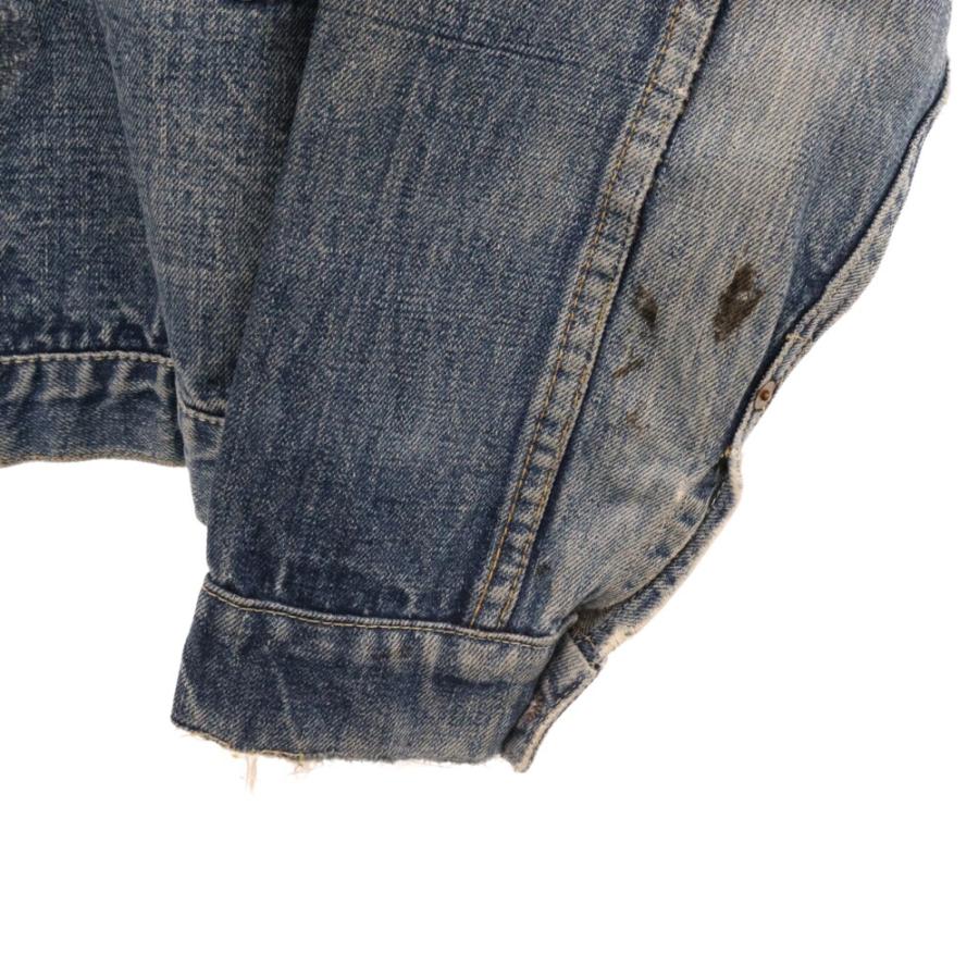 【21】LEVI'S TYPE1 506XXタイプTバック 1st Levi's Type 1 506XX T-Back Denim Jacket XXL Cotton Hemp 1st