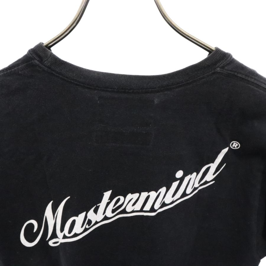 NEIGHBORHOOD ネイバーフッド × mastermind マスターマインド ロゴプリント半袖Tシャツ カットソー ブラック｜shopbring｜04