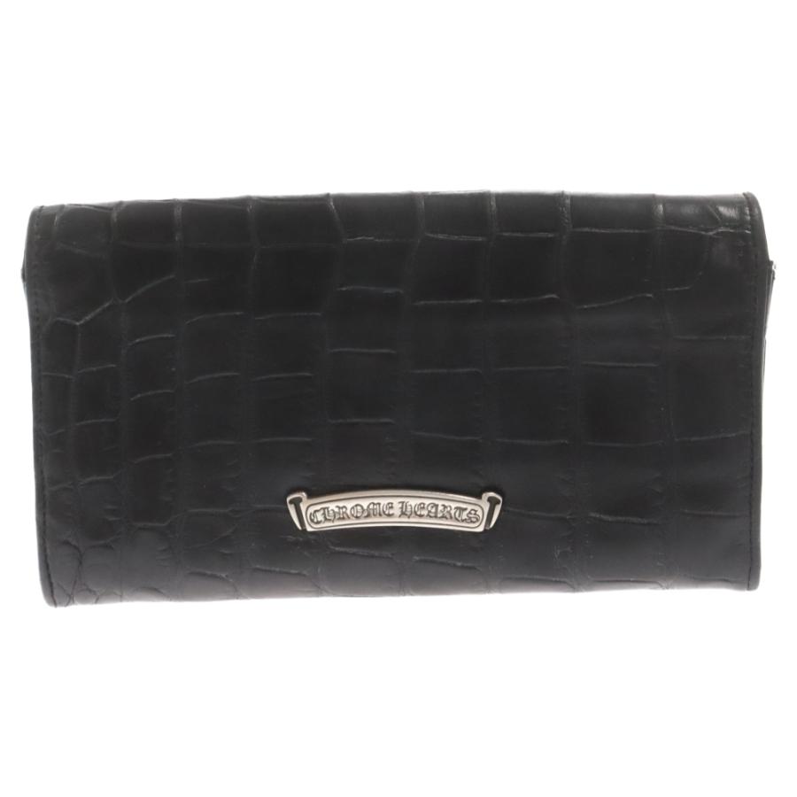 CHROME HEARTS クロムハーツ JUDY ALLIGATOR/ジュディ クロスボタン 