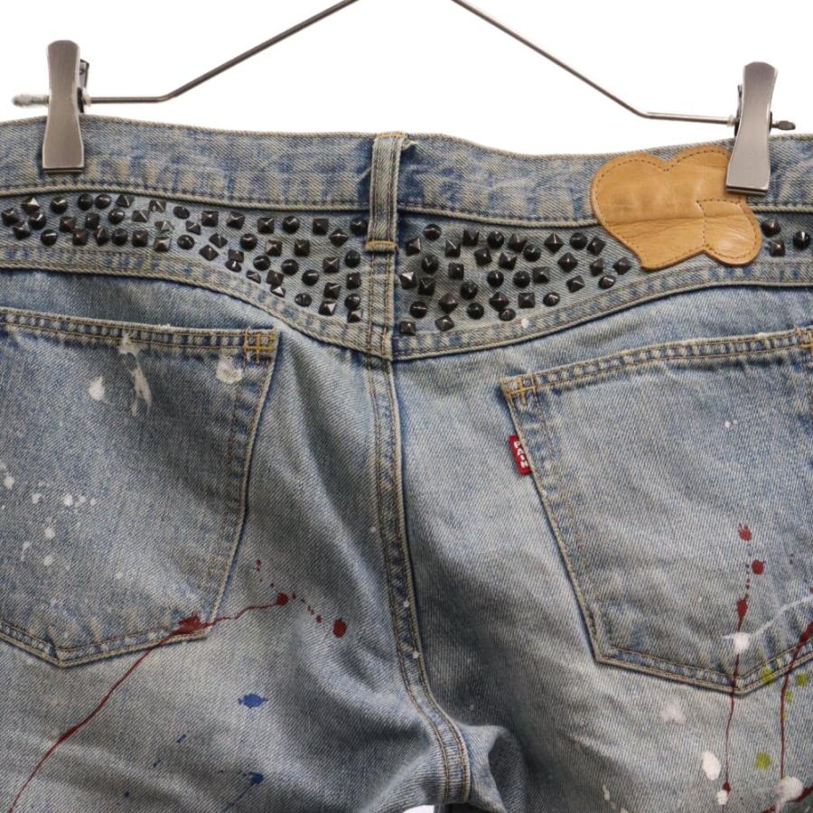 NUMBER (N)INE ナンバーナイン 06SS ガンズ期 スタッズ ペンキ NUMBER (N)INE ナンバーナイン 06SS ガンズ期 スタッズ ペンキ