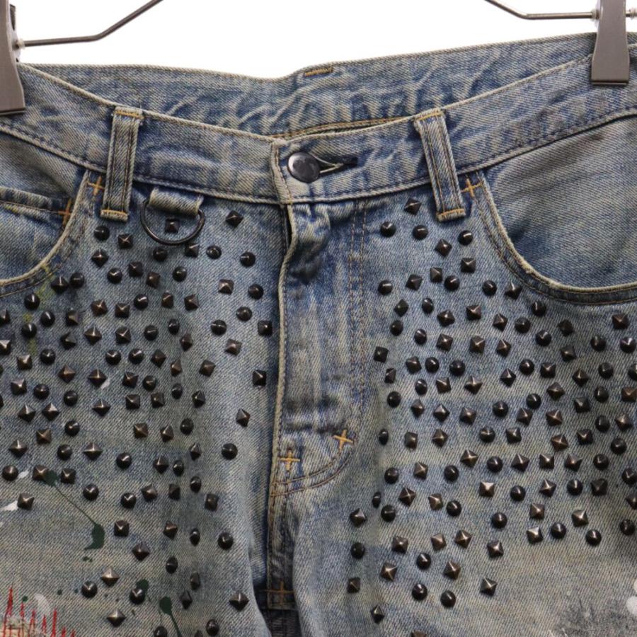 NUMBER (N)INE ナンバーナイン 06SS ガンズ期 スタッズ ペンキ NUMBER (N)INE ナンバーナイン 06SS ガンズ期 スタッズ ペンキ