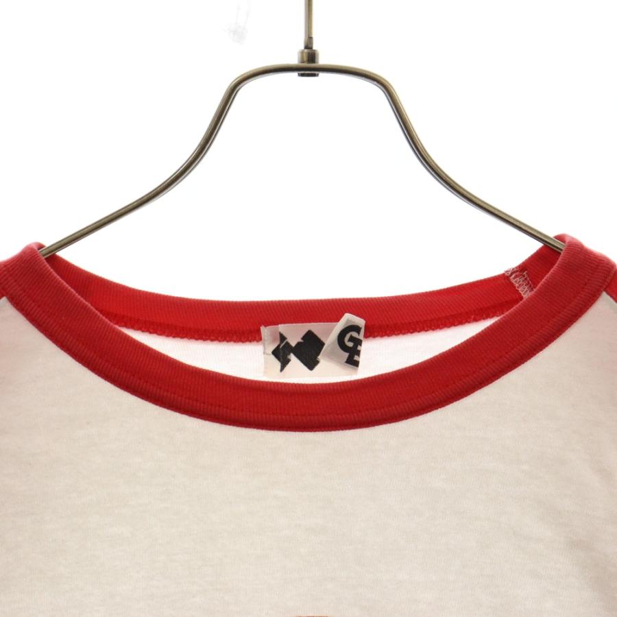 FINESSE フィネス ラグランスリーブ 長袖Tシャツ カットソー レッド 