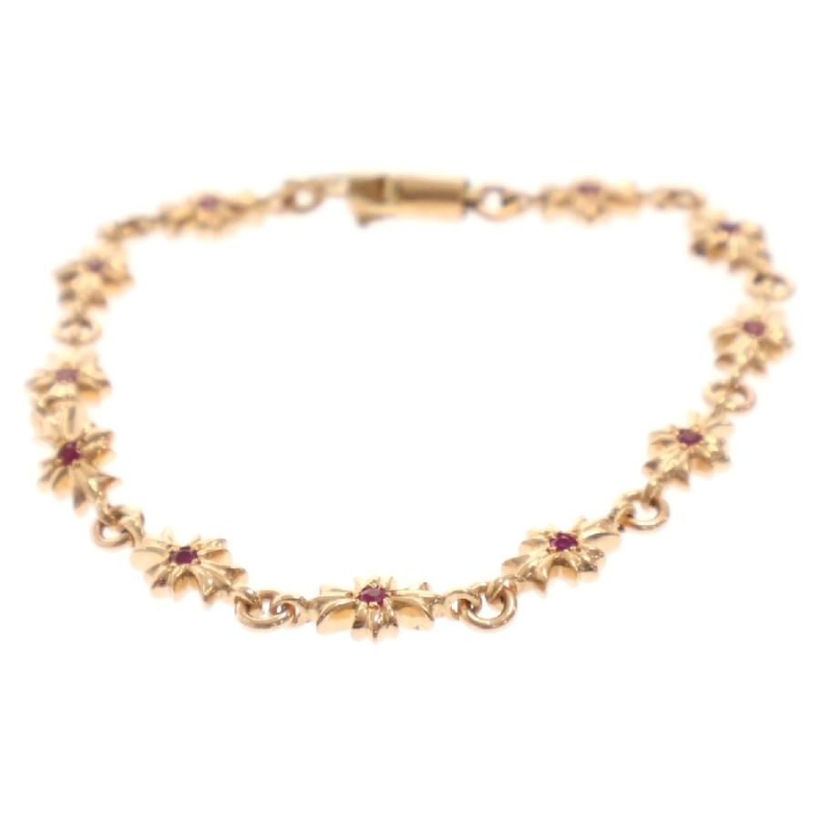 CHROME HEARTS クロムハーツ 22K TNY E CH PLS RUBY 11LINK CHROME HEARTS クロムハーツ 22K TNY E CH PLS RUBY 11LINK