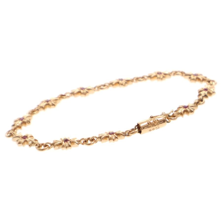 CHROME HEARTS クロムハーツ 22K TNY E CH PLS RUBY 11LINK CHROME HEARTS クロムハーツ 22K TNY E CH PLS RUBY 11LINK