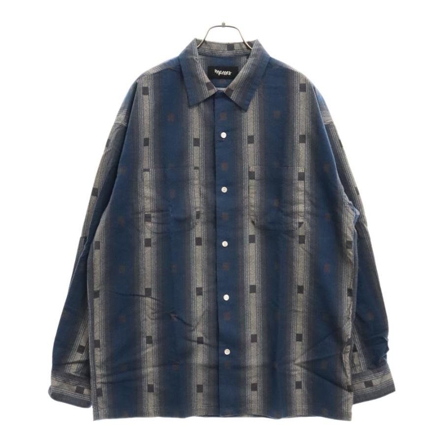 MASSES マシス 3AW FLANNEL ST SHIRT フランネル チェック長袖シャツ