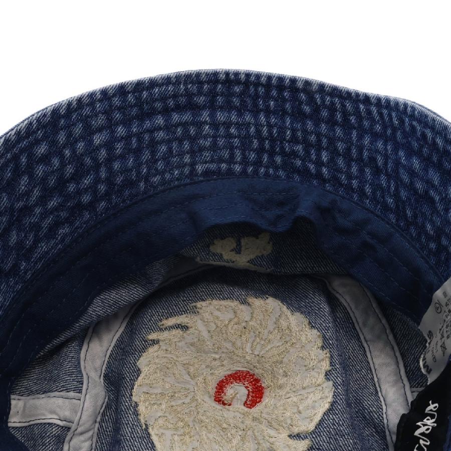 MASSES マシス HAT-E 刺繍デザイン バケットハット 帽子 MASSES マシス HAT-E 刺繍デザイン バケットハット 帽子