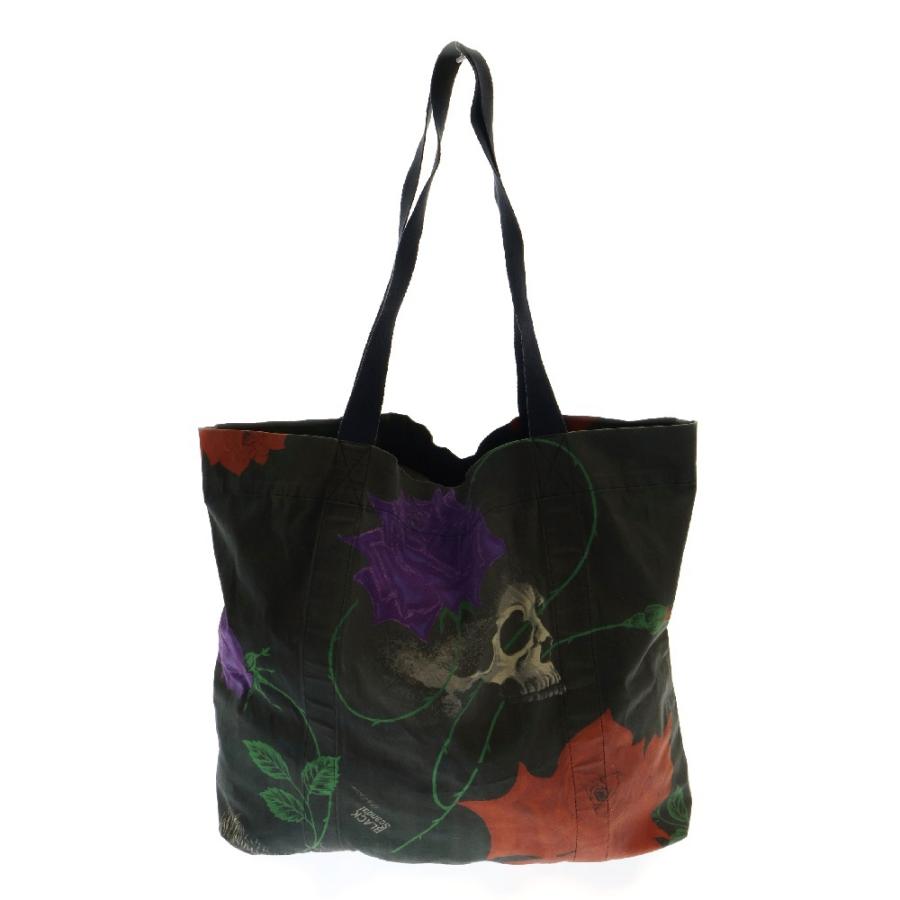 Yohji Yamamoto black scandal ドクロトートバッグ Yohji Yamamoto black scandal ドクロトートバッグ