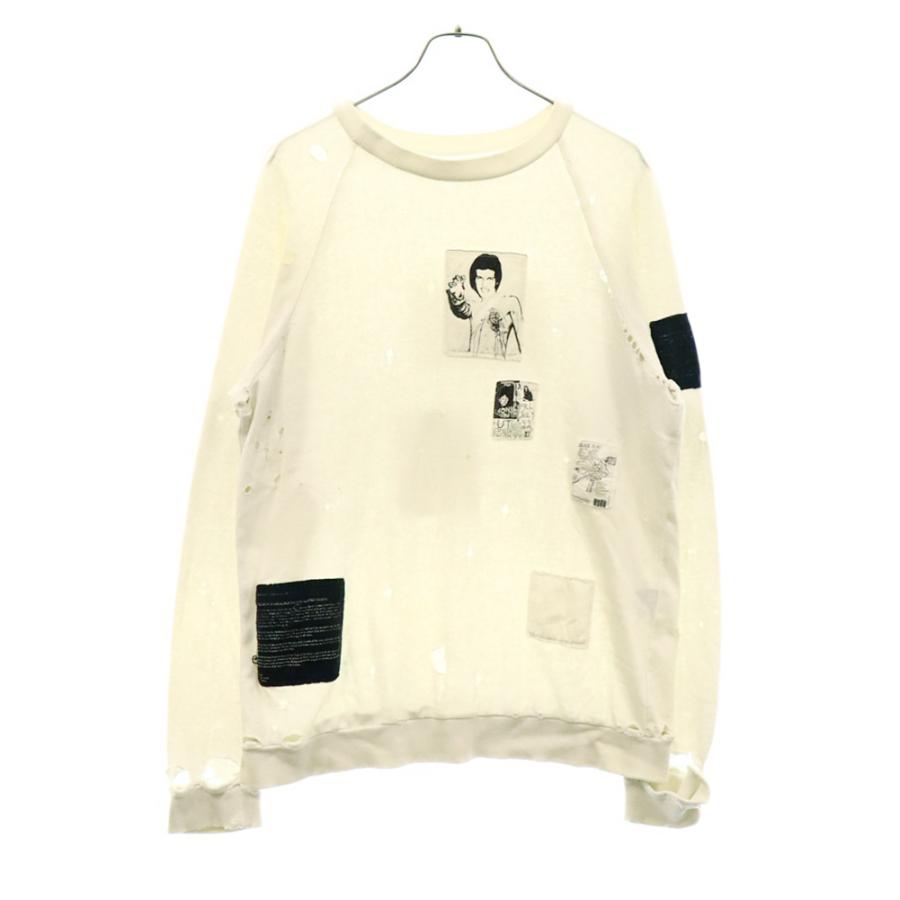 RAF SIMONS ラフシモンズ 01AW Riot 期 Patchwork Sweatshirts RAF SIMONS ラフシモンズ 01AW Riot 期 Patchwork Sweatshirts