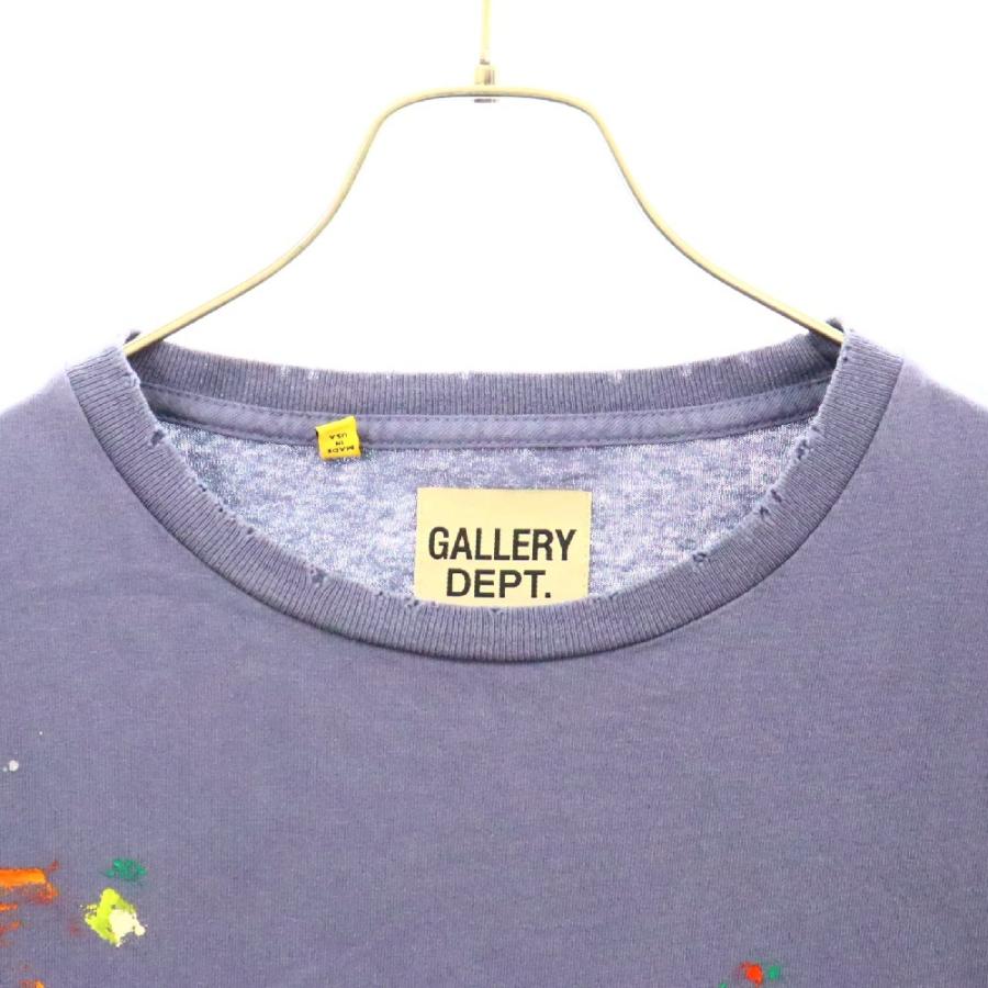 GALLERY DEPT. ギャラリーデプト LOGO HAND PAINTED TEE ゴールド ロゴ 