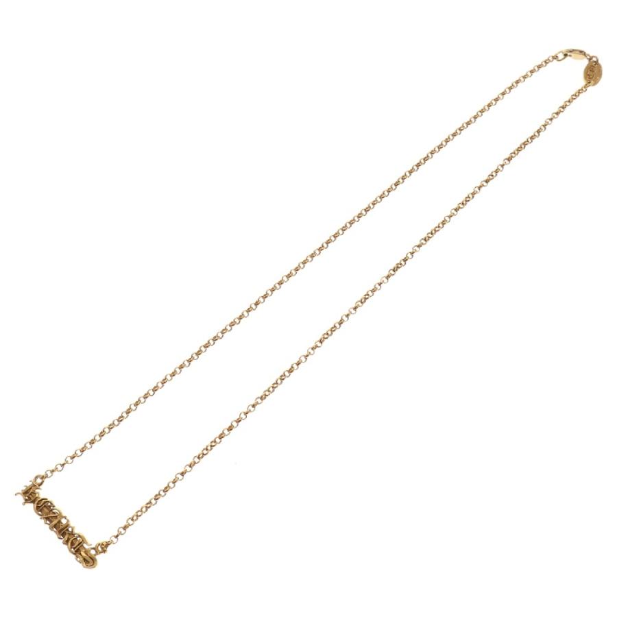 CHROME HEARTS（クロムハーツ） 22K ロールチェーン HEARTSロゴレター