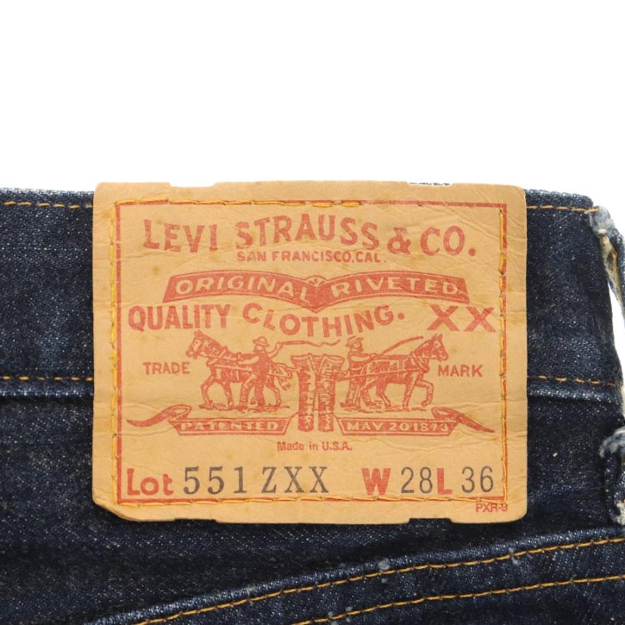Levi's（リーバイス） 90s VINTAGE 551ZXX 復刻 BIG E ボタン裏刻印