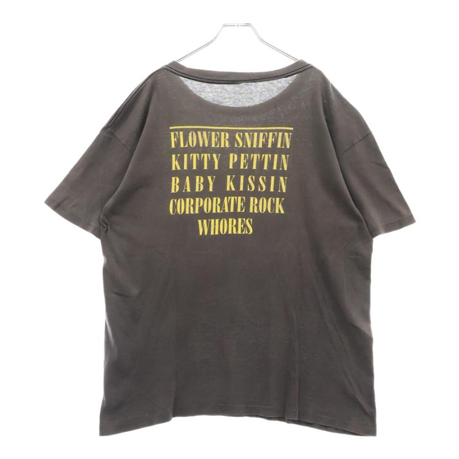 【極上鬼フェード】90s NIRVANA スマイリー Tシャツ 両面プリント L VINTAGE ヴィンテージ 90s NIRVANA SMILE ニルヴァーナ スマイル 両面
