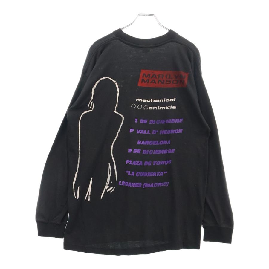 90sケミカル　マリリンモンロー　ビンテージ　エアブラシ　古着Y2Kネオン ヴィンテージ 90s Marilyn Manson マリリンマンソン Tシャツ