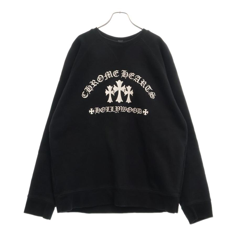 CHROME HEARTS（クロムハーツ） Y NOT Cemetery Cross Crewneck Sweat