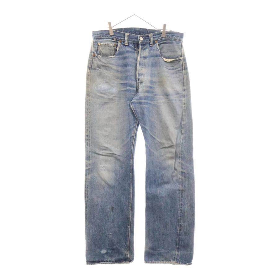 パンツ LEVIS501XX 50s vintage denim 50s LEVIS 501XX WITH LEATHER PACH GOOD COLOR SIZE W33