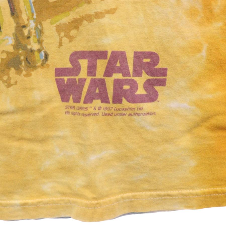 VINTAGE ヴィンテージ 90S LIQUID BLUE Star Wars C3PO R2D2 スター