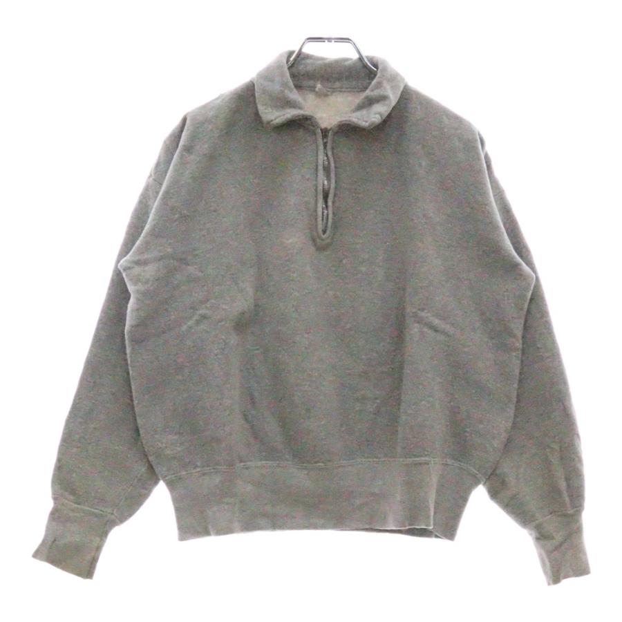 50s〜 sportswear ハーフジップ スウェット