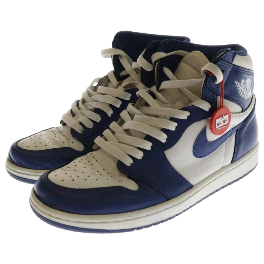 Air Jordan 1 ブルー/ホワイト ハイカット 誰もが一度は履いてみたい