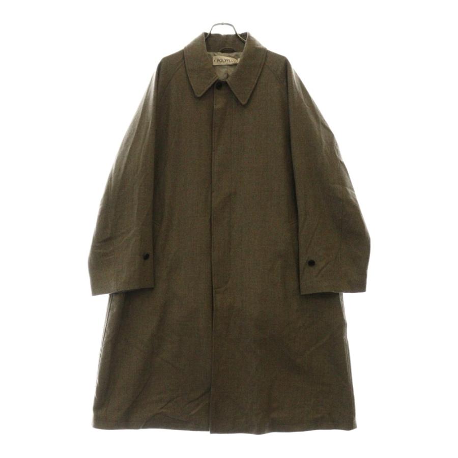 POLYPLOID ポリプロイド LONG COAT C STONE GRAY C-1-001-002 ストーン