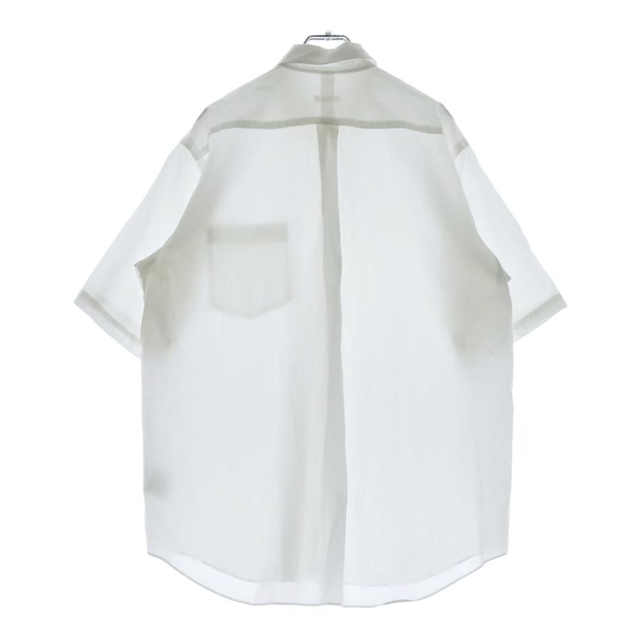 COMOLI コモリ 20SS R01-02008 ショートスリーブ半袖シャツ ホワイト 