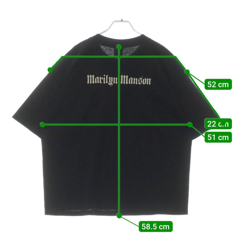 VINTAGE ヴィンテージ 90s MARILYN MANSON got violence ? TEE
