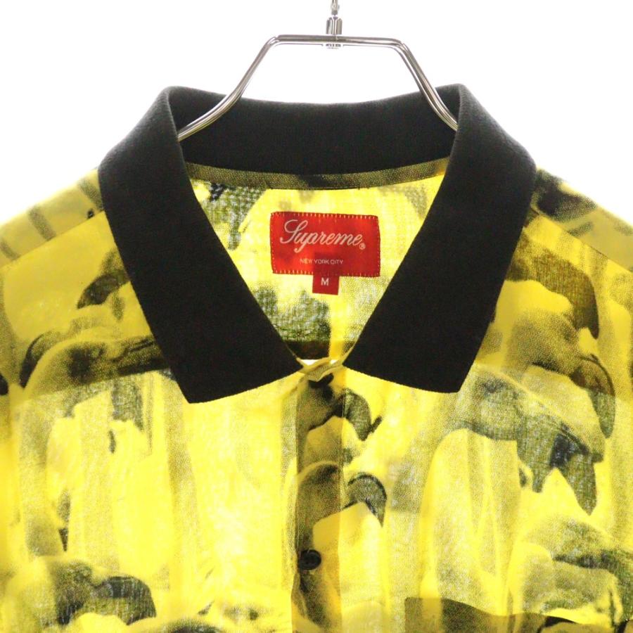 Supreme / 14SS FLAMINGO S/S RAYON SHIRT/フラミンゴレーヨン半袖シャツ Supreme（シュプリーム） 14SS Flamingo Rayon Shirts フラミンゴ 総柄