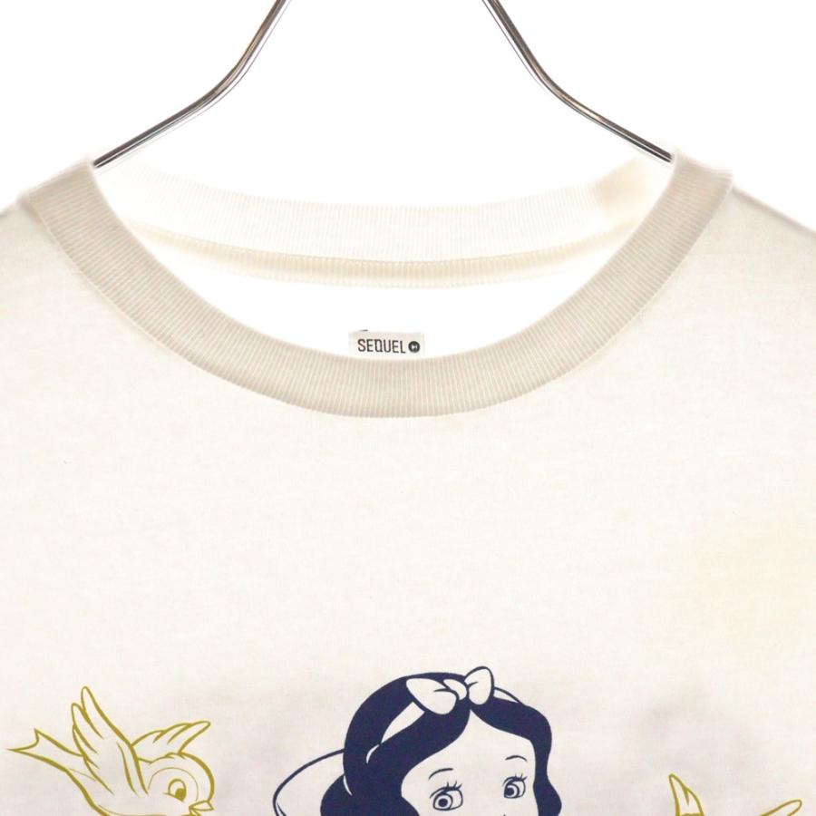 SEQUEL シークエル 24AW x SNOW WHITE T-SHIRT 白雪姫 プリント 半袖T