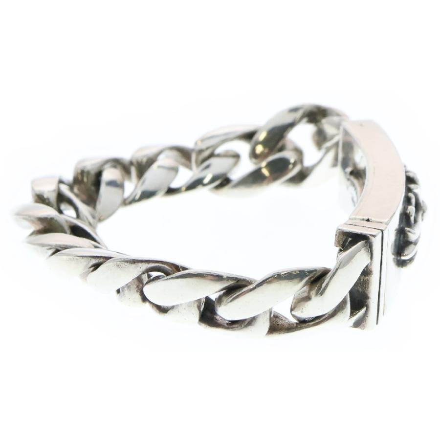 クロムハーツ　フローラルクロス　id ブレスレット　11link クロムハーツフローラルクロスIDブレスレットクラシックチェーン