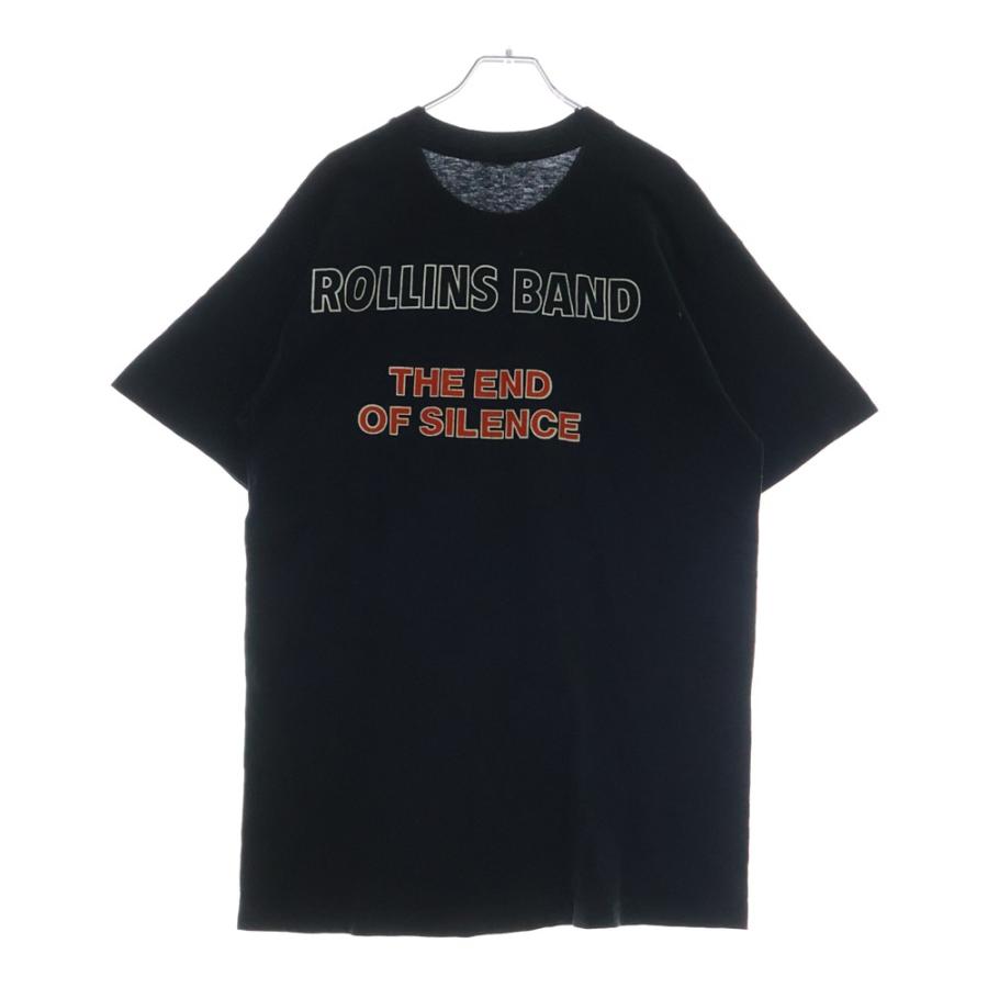 専用。ROLLINS BAND　THE END OF SILENCE Tシャツ黒 ROLLINS BAND THE END OF SILENCE Tシャツ 黒 L Vintage Rollins