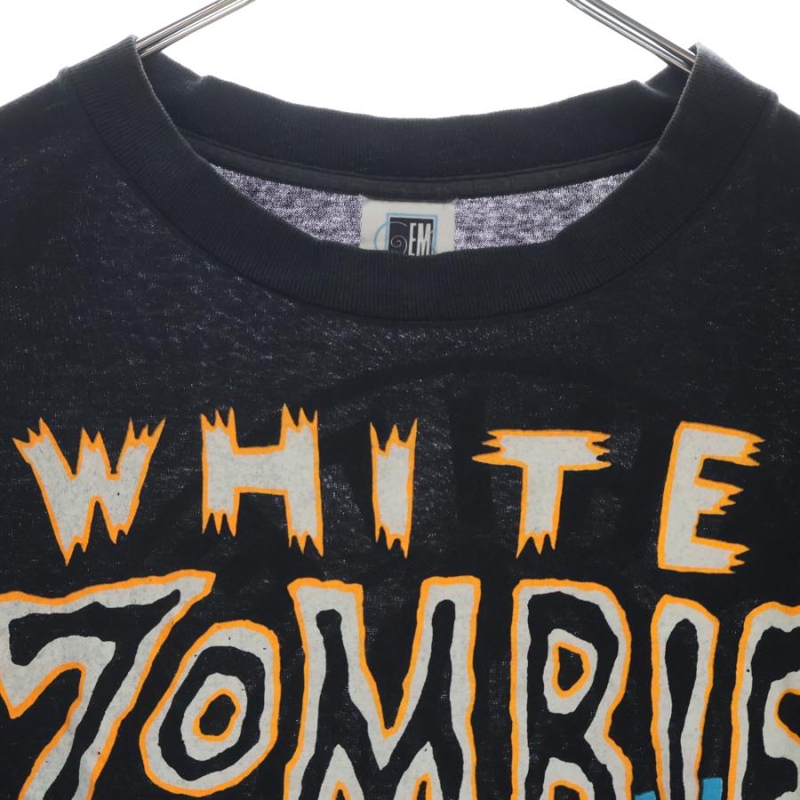 VINTAGE ヴィンテージ 90S WHITE ZOMBIE ホワイトゾンビ 両面プリント