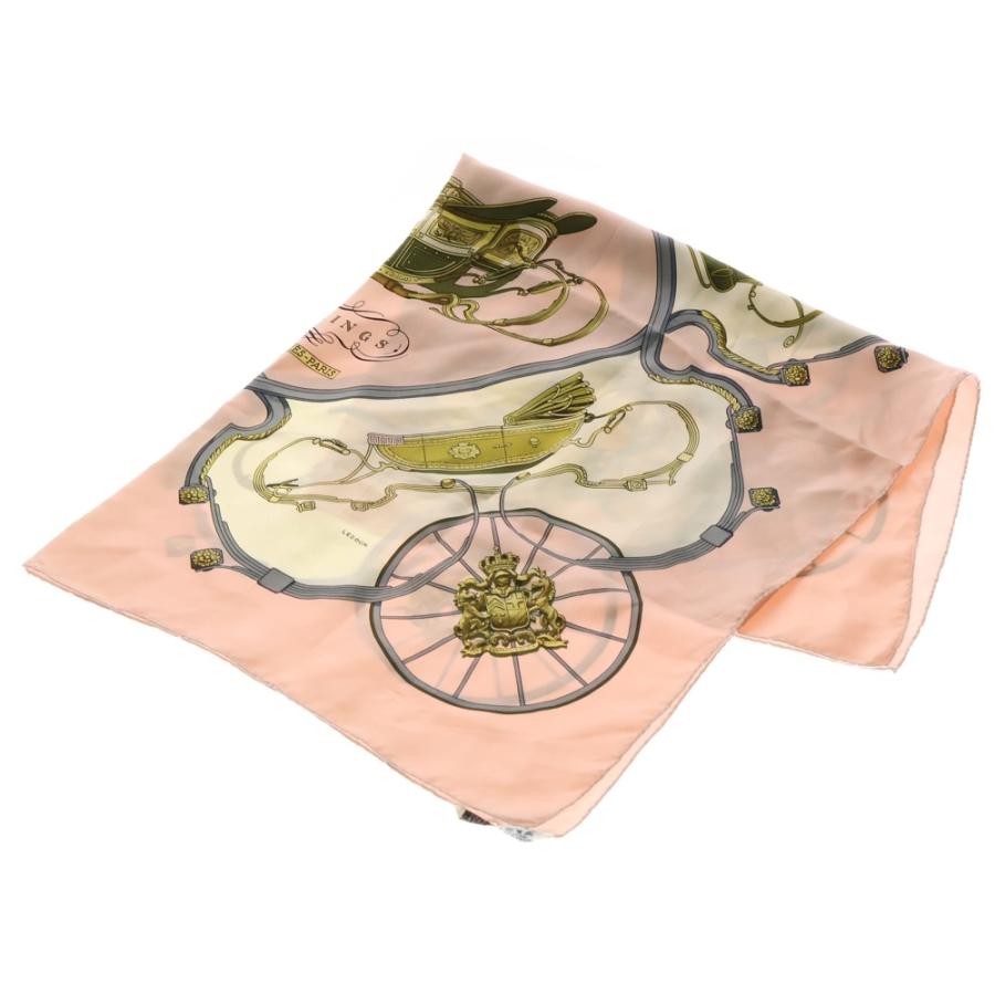 HERMES（エルメス） CARRE 90 SPRING カレ スプリング 馬車柄 シルク