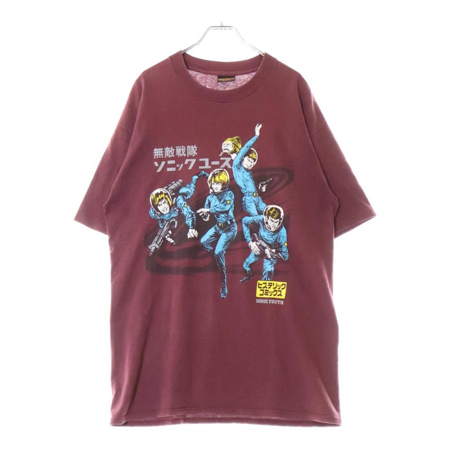 90s ソニックユース Tシャツ 無敵戦隊 ヒステリックコミックス VINTAGE ヴィンテージ 90S SONIC YOUTH ヒステリックコミックス