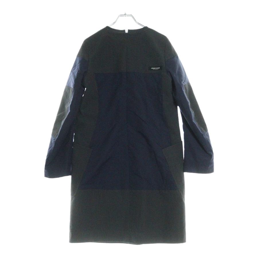 UNDERCOVER アンダーカバー 96AW ARCHIVE WIRE期 黒タグ 裏地メッシュ 切り替えデザインワンピース レディース ネイビー UNDERCOVER（アンダーカバー） 96AW ARCHIVE WIRE期 黒タグ 裏地