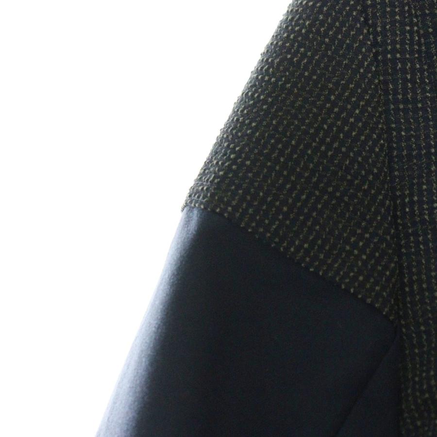 UNDERCOVER アンダーカバー 96AW ARCHIVE WIRE期 黒タグ 裏地メッシュ 切り替えデザインワンピース レディース ネイビー UNDERCOVER（アンダーカバー） 96AW ARCHIVE WIRE期 黒タグ 裏地