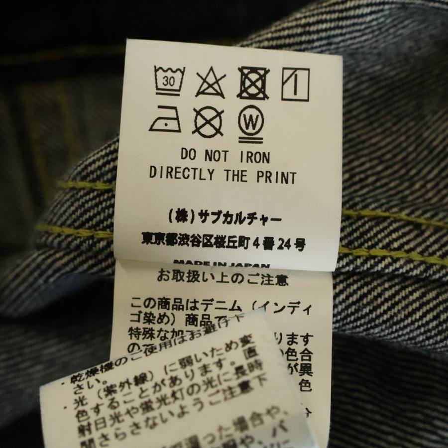 SUBCULTURE サブカルチャー S06XX Denim Jacket SCJK-CL07 デニム