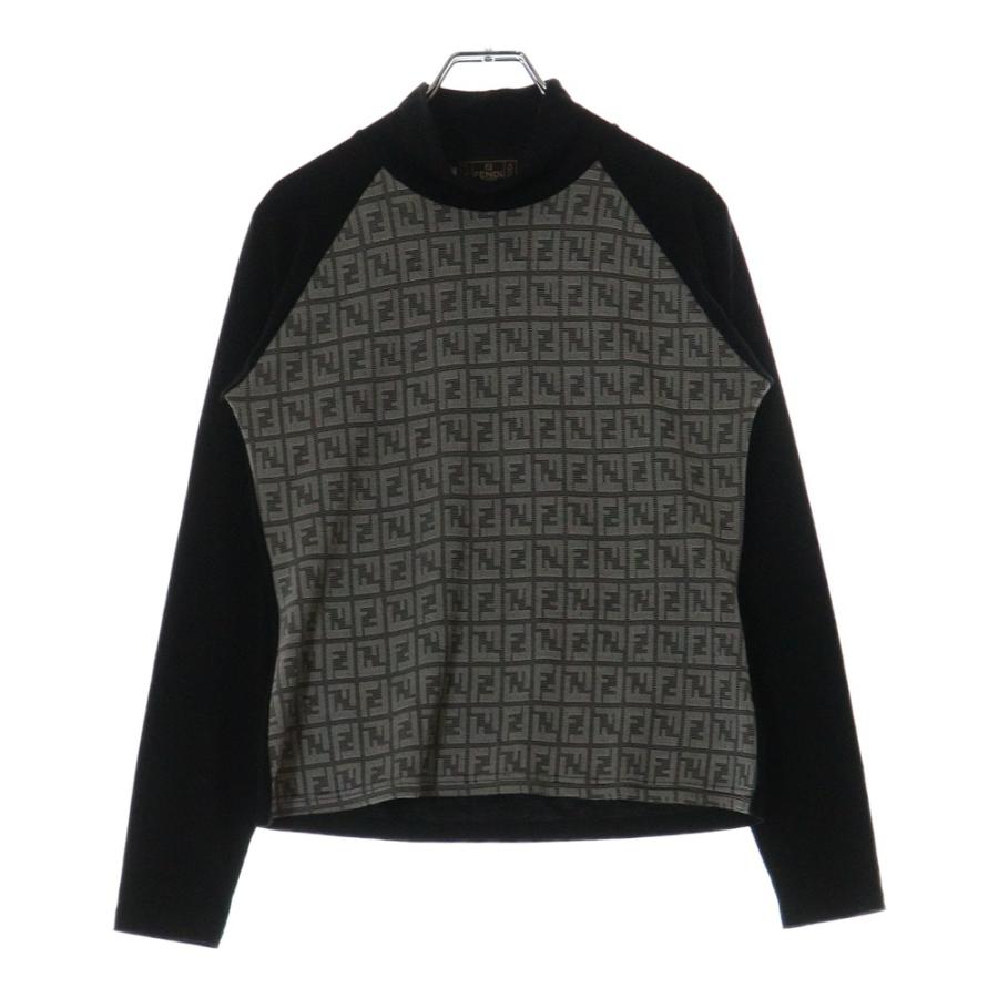 FENDI フェンディズッカ柄ラグランTシャツ