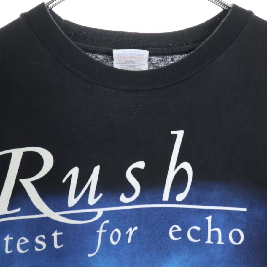 RUSH TEST FOR ECHO HANES XLヴィンテージバンドTシャツ VINTAGE ヴィンテージ 90s Rush test for echo TOUR ラッシュ 両面