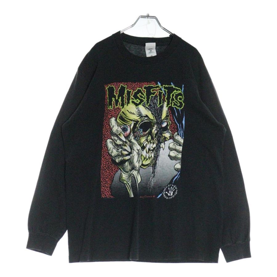 90'S 当時物 ミスフィッツ　パスヘッドヴィンテージTシャツ　USA製 VINTAGE ヴィンテージ 90S misfits pushead ミスフィッツ パスヘッド
