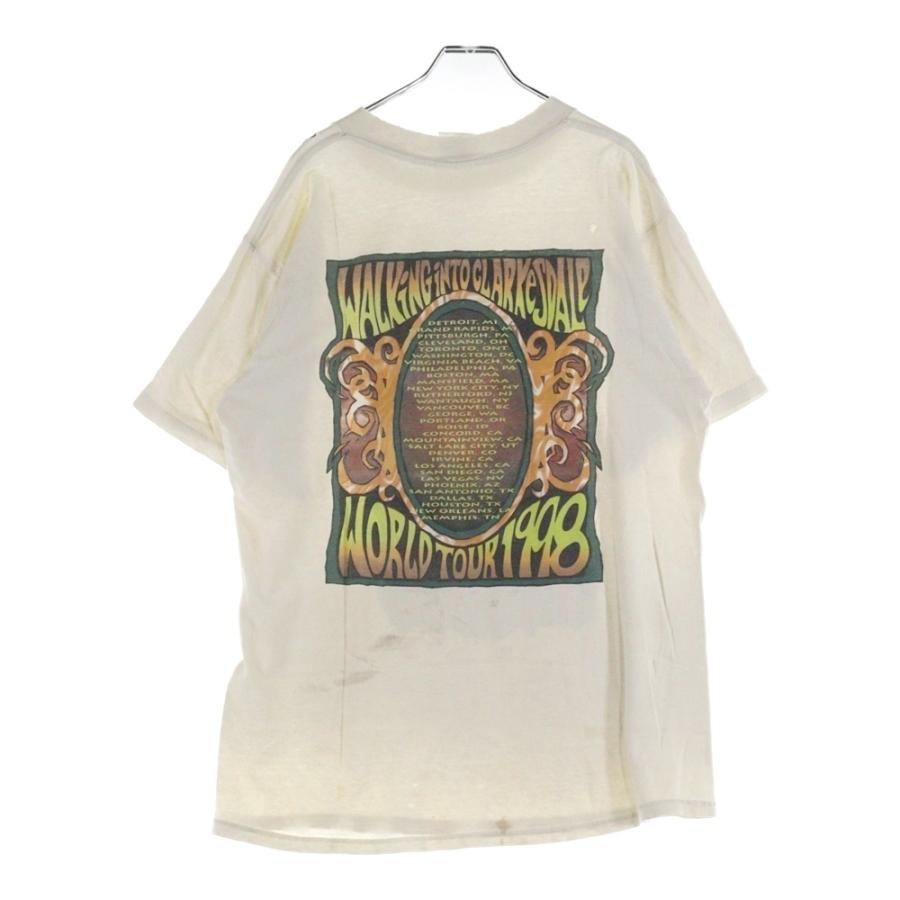 VINTAGE ヴィンテージ 90S Jimmy Page & Robert Plant ジミー・ペイジ&ロバート・プラント 両面プリント半袖Tシャツ カットソー ホワイト