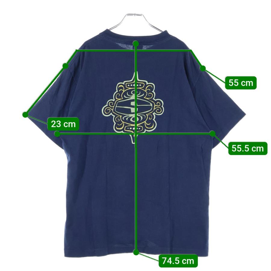 オールドステューシー　old stussy 黒タグ80s ネイビー 半袖Tシャツ old stussy 80s 黒タグ 初期 usa製 スペード size M - メルカリ