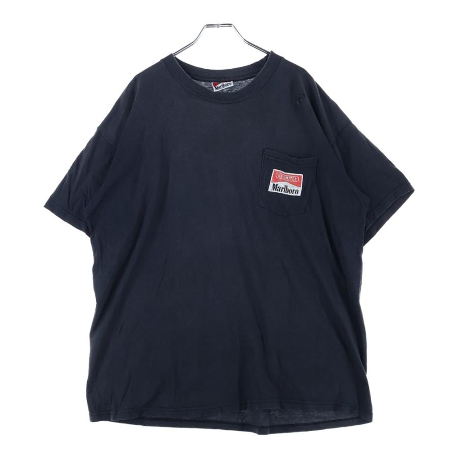 VINTAGE ヴィンテージ 90s MARLBORO RAILROAD POCKET TEE マルボロ