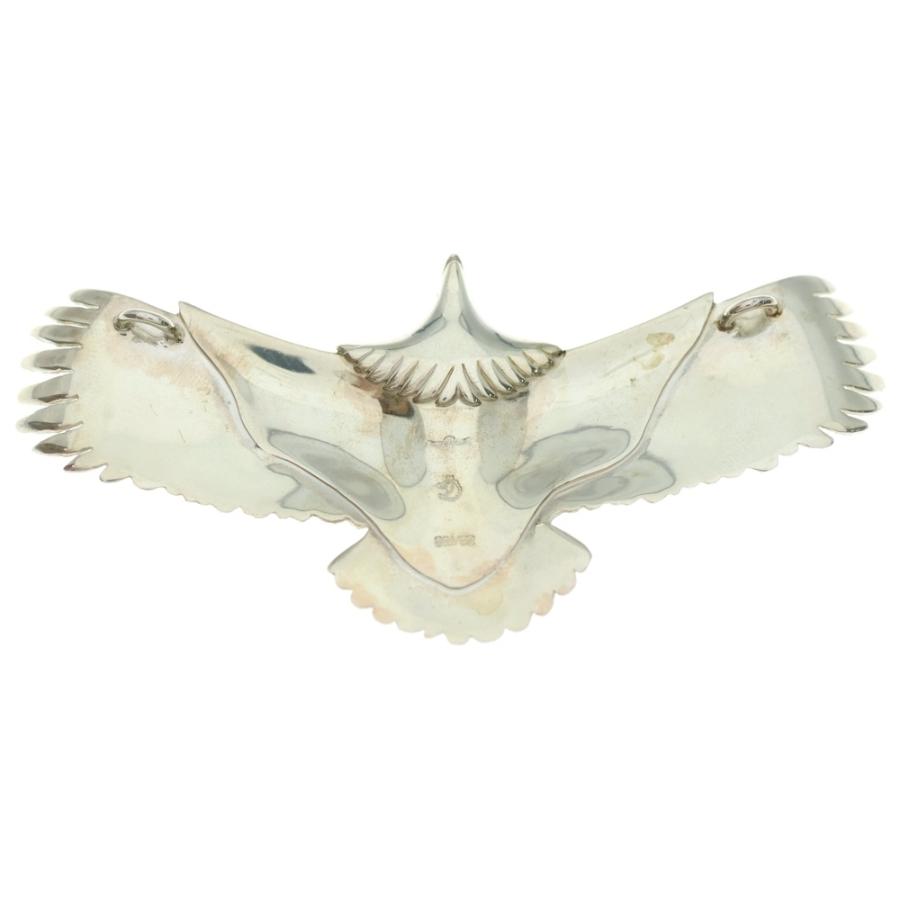 TADY & KING タディアンドキング SV 全銀 特大イーグル ネックレス