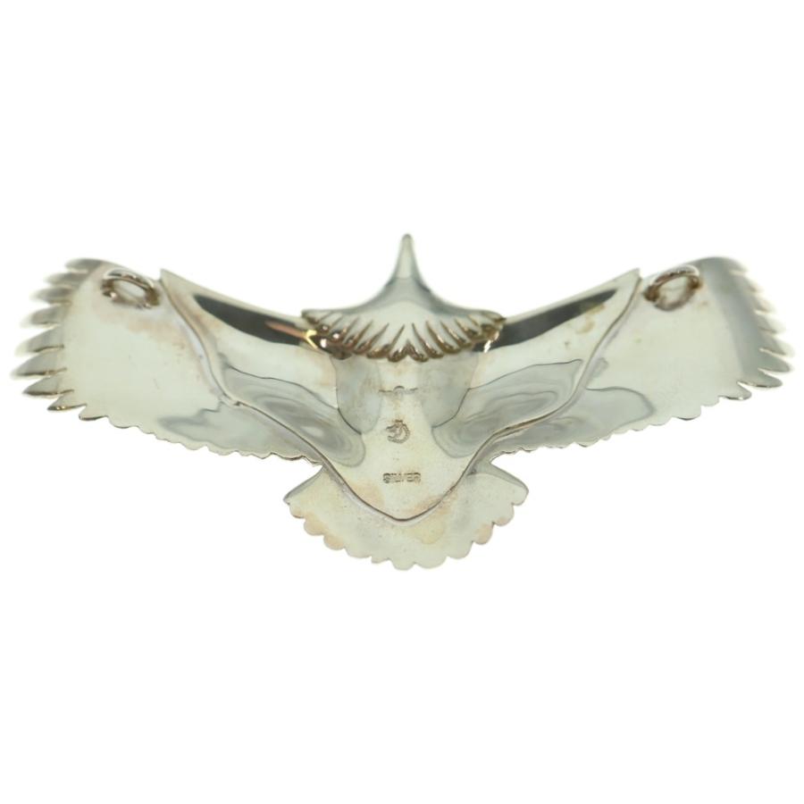 TADY & KING 中イーグルSV 全銀 ネックレストップ TADY & KING タディアンドキング SV 全銀 特大イーグル ネックレス