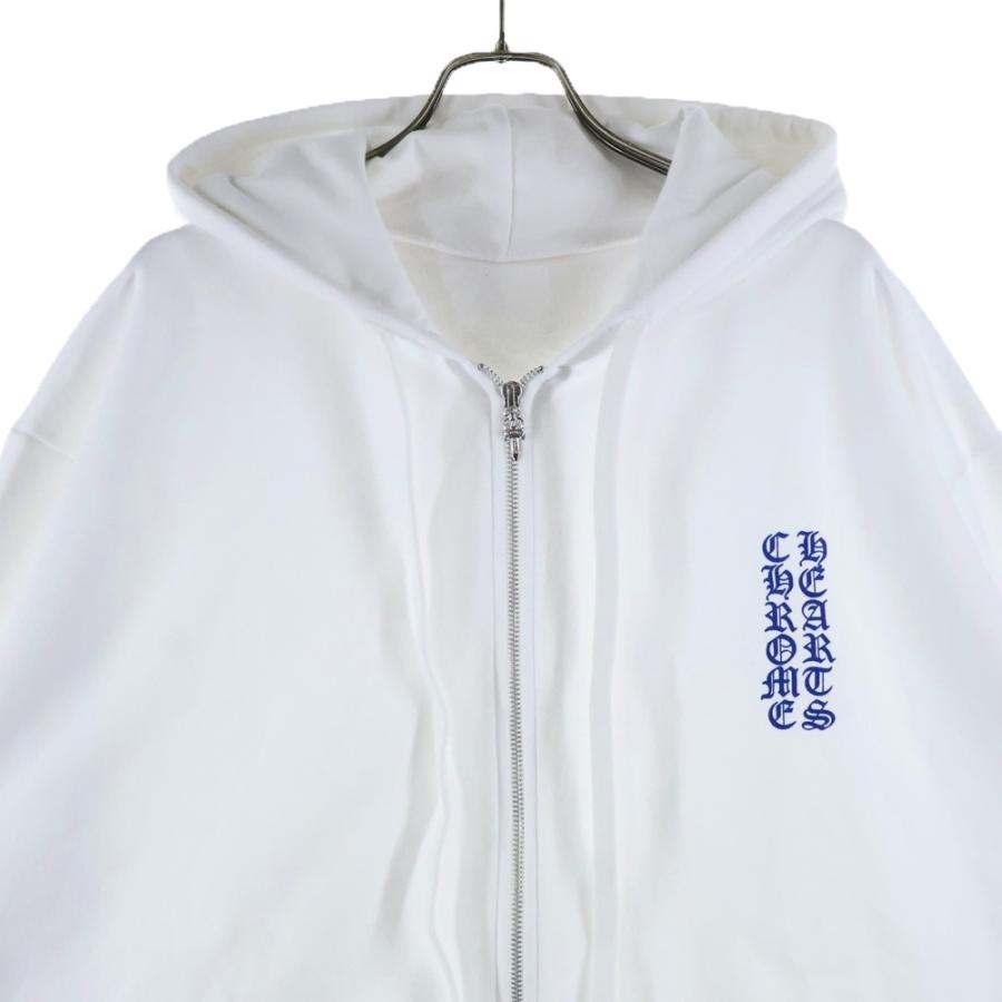 クロムハーツ Chrome Hearts ホワイト パーカー CHROME HEARTS クロムハーツ パーカー ホワイト フーディー | chromehearts