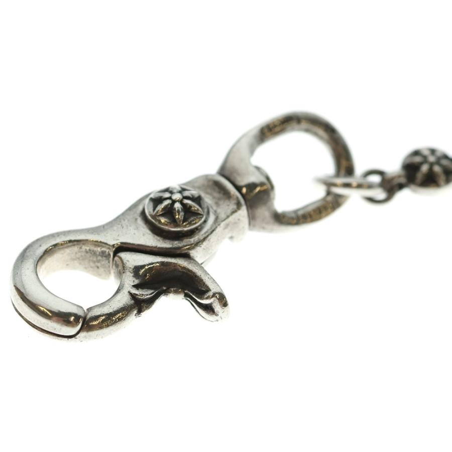 ☆Chrome Hearts 1クリップショート ウォレットチェーン シルバー CHROME HEARTS（クロムハーツ） 1BALL SHORT-S/1クリップショート