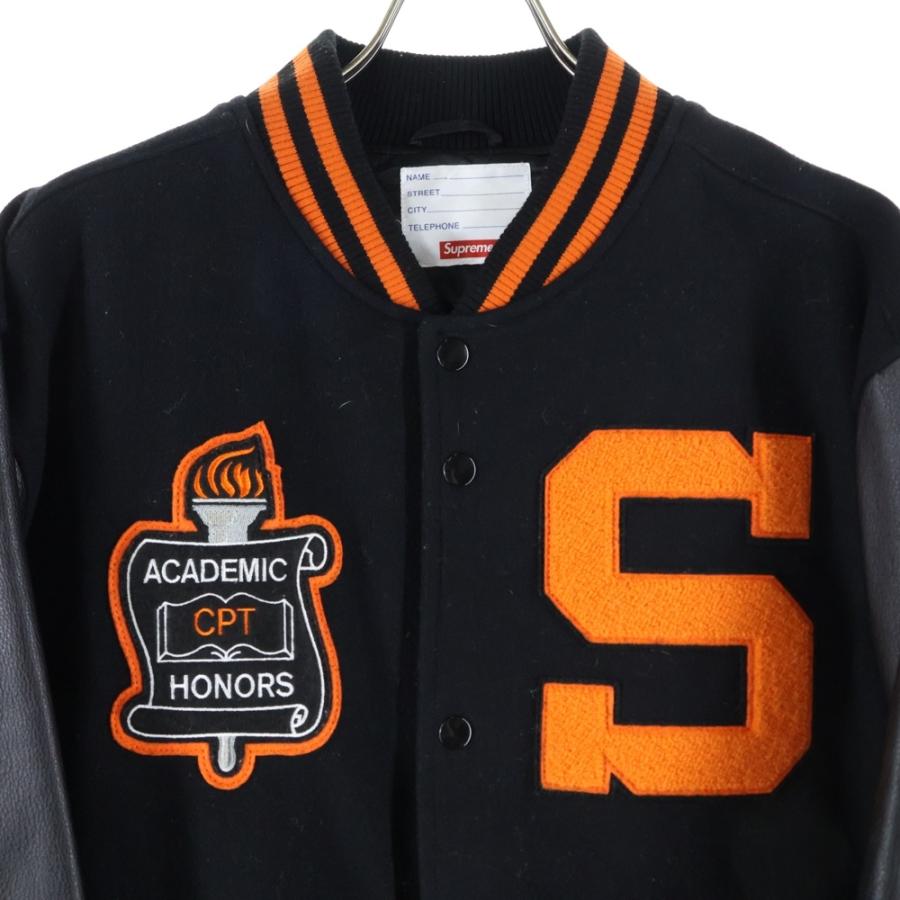Supreme（シュプリーム） 19AW Team Varsity Jacket ワッペン チーム
