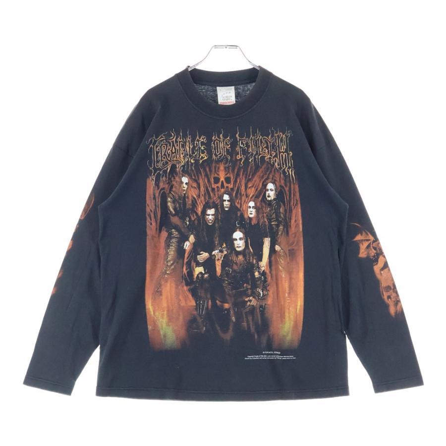VINTAGE ヴィンテージ 00s CRADLE OF FILTH 2001 Metal Forged