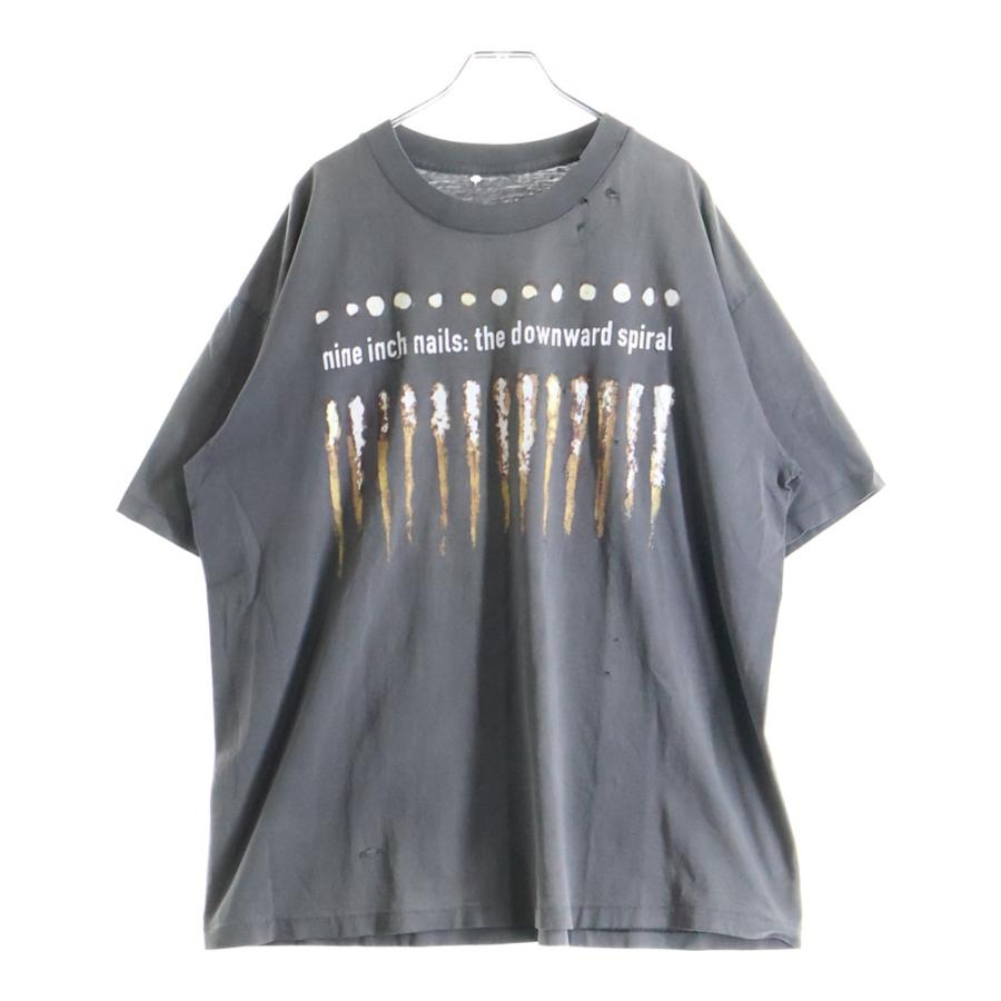 ナインインチネイルズ ダウンワードスパイラル T 90s ビンテージ USA製 ヴィンテージ 90S NINE INCH NAILS THE DOWNWARD SPIRAL TEE ナイン