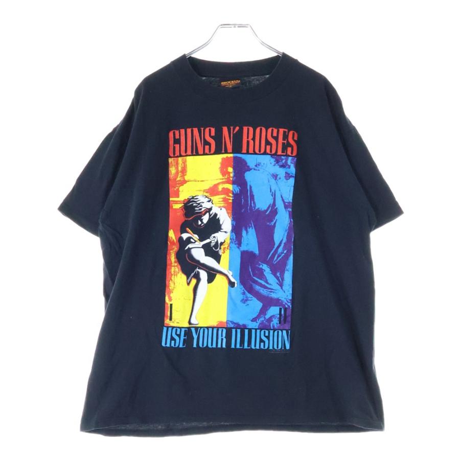 VINTAGE ヴィンテージ 90s GUNS N ROSES USE YOUR ILUSION ガンズ