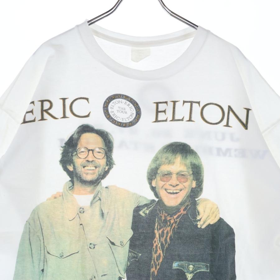 VINTAGE ヴィンテージ 90s Eric Clapton×Elton John 1992 tour tee
